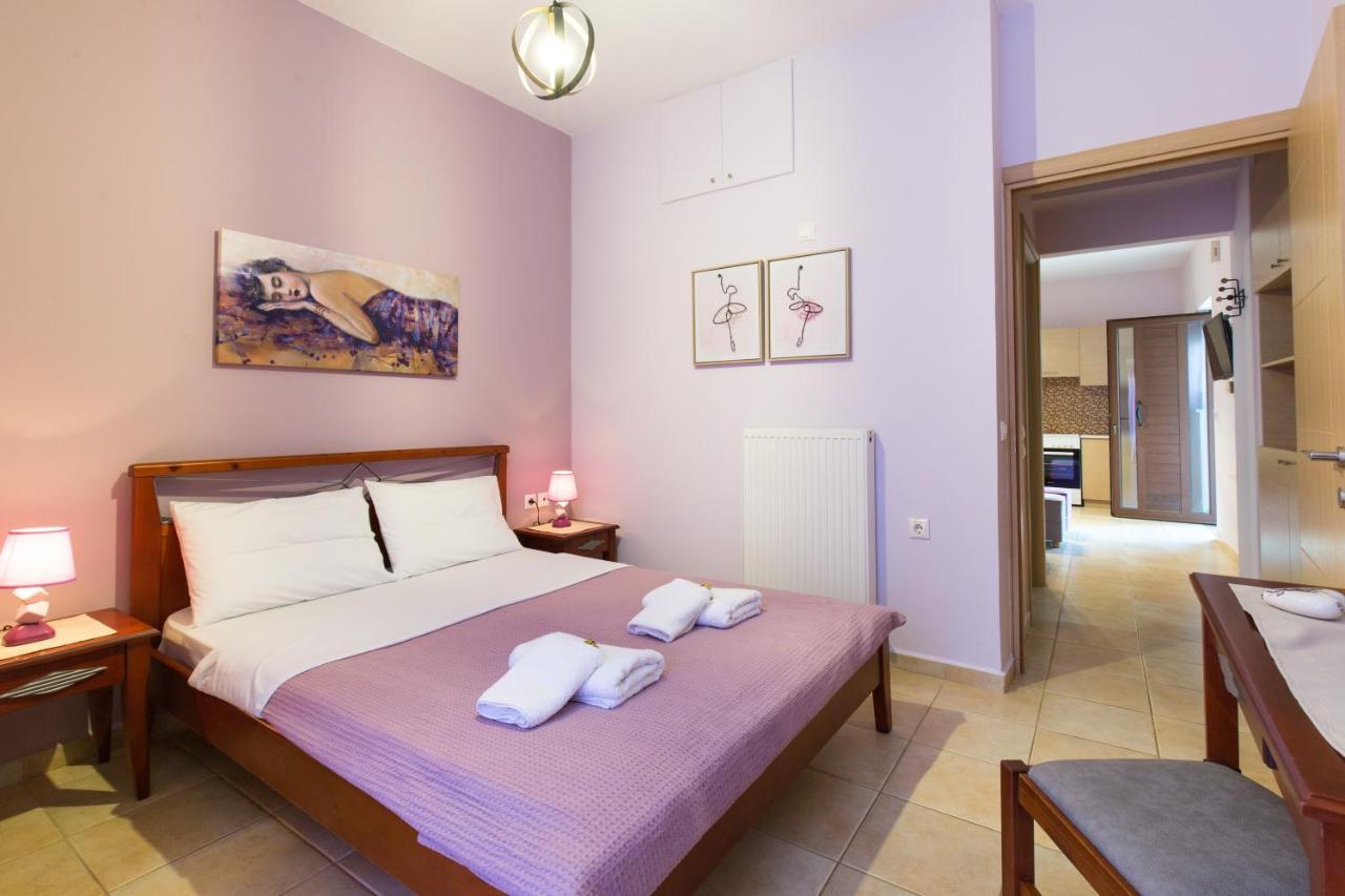 Anastellar Apart otel Kíssamos Dış mekan fotoğraf