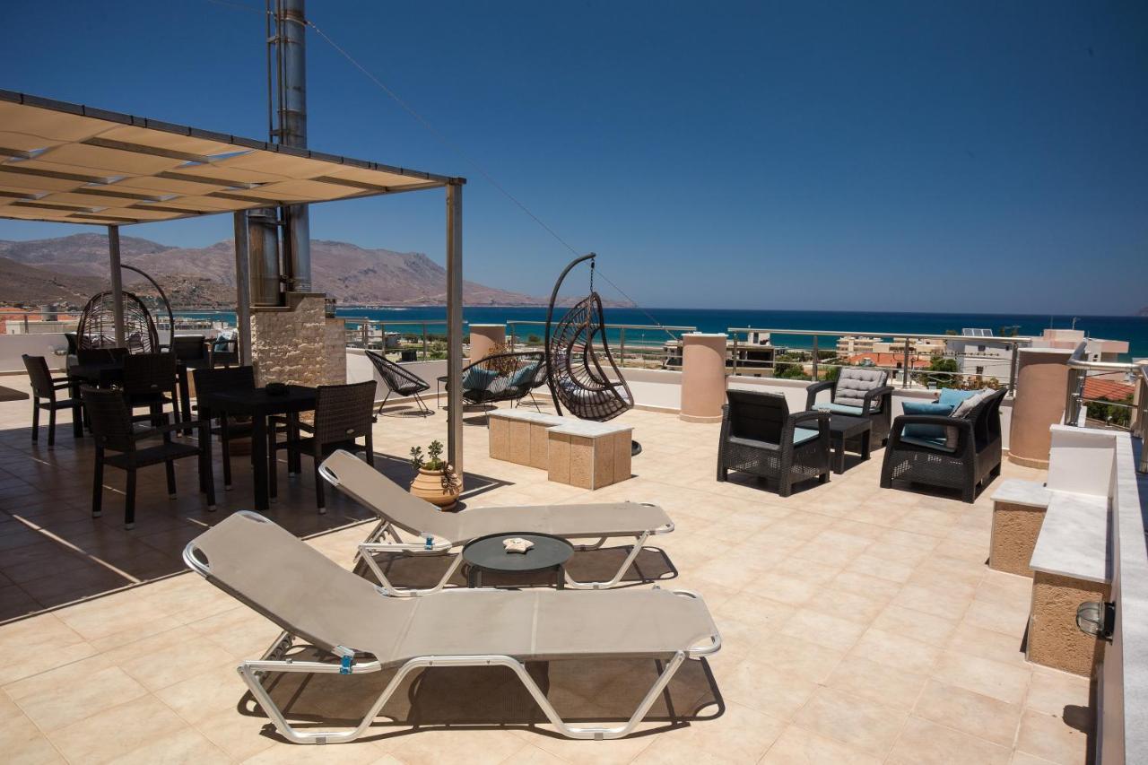 Anastellar Apart otel Kíssamos Dış mekan fotoğraf