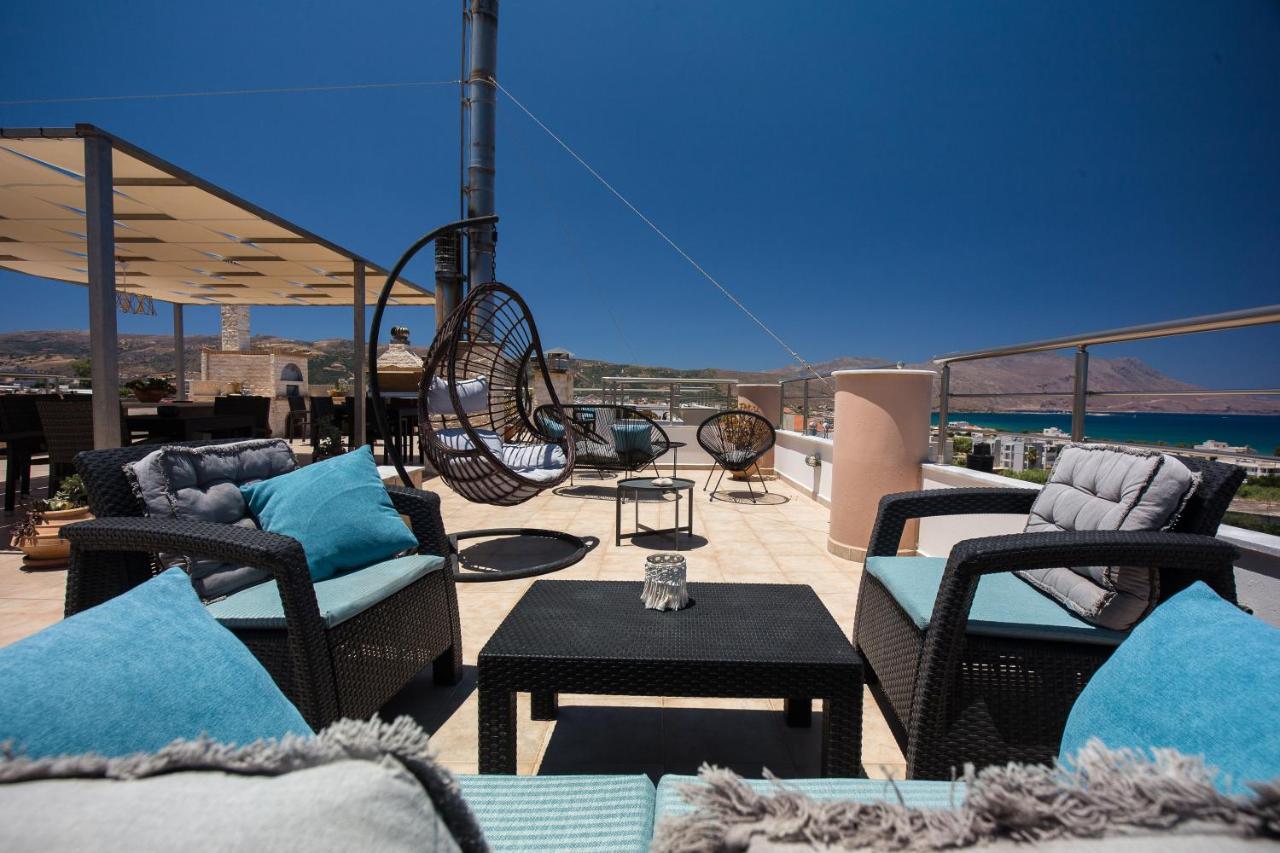 Anastellar Apart otel Kíssamos Dış mekan fotoğraf